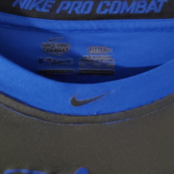 Nike swingman pro combat fitted baseball shirt - Picture 2 of 2